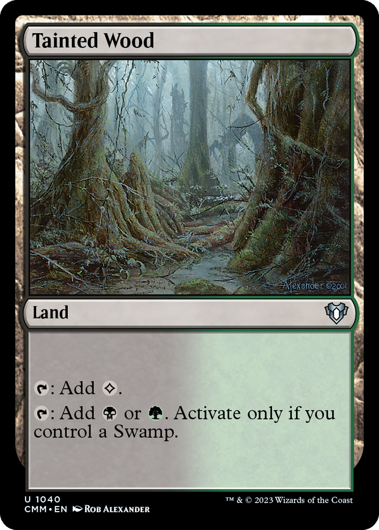 Tainted Wood [Commander Masters] | Odin's Place