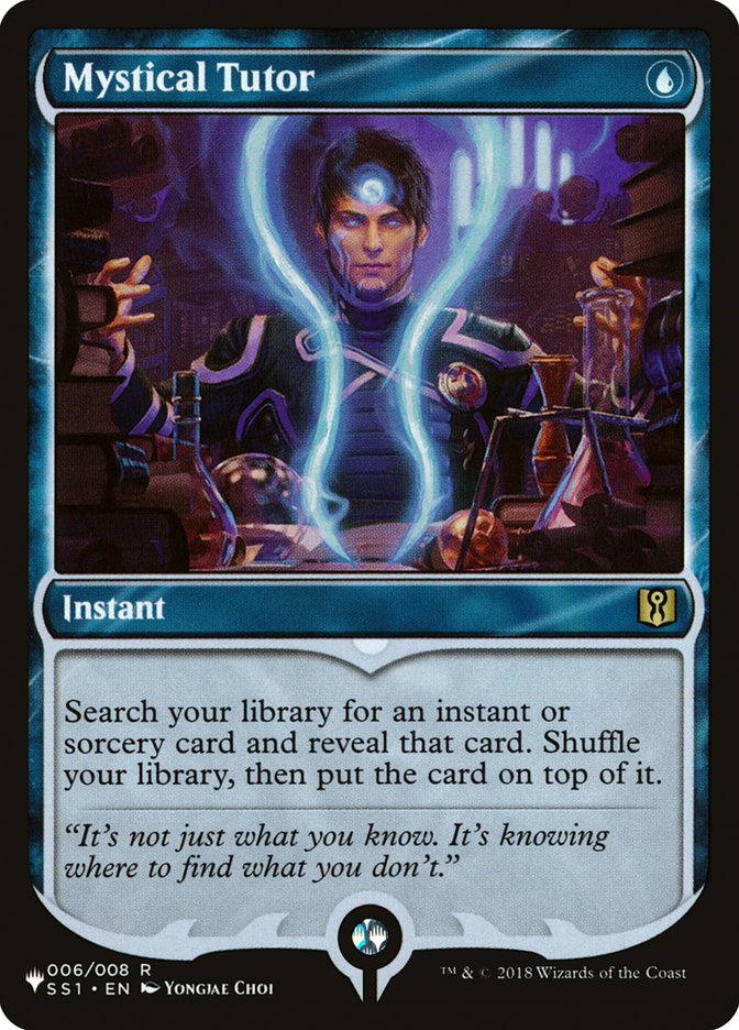 Mystical Tutor [The List] | Odin's Place