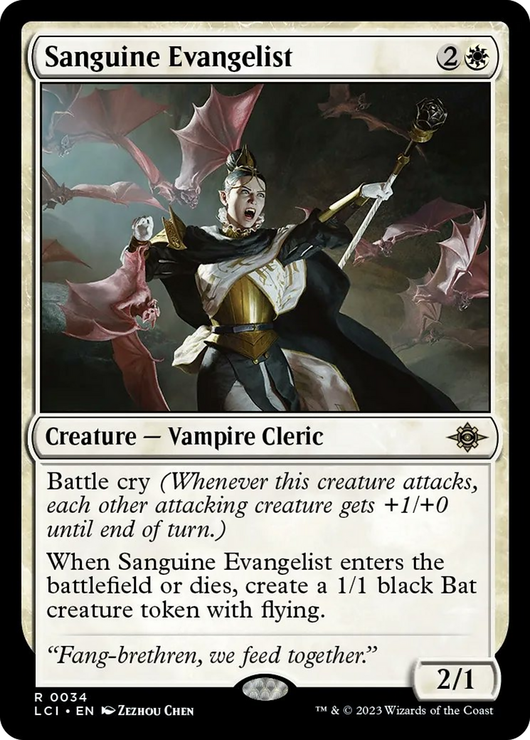 Sanguine Evangelist [The Lost Caverns of Ixalan] | Odin's Place