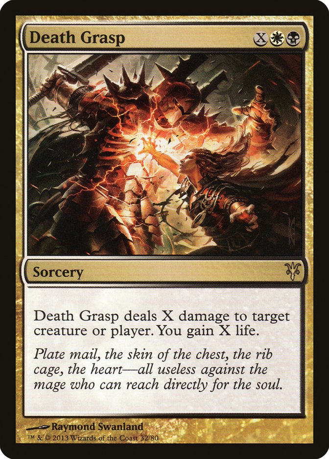 Death Grasp (32) [Duel Decks: Sorin vs. Tibalt] | Odin's Place