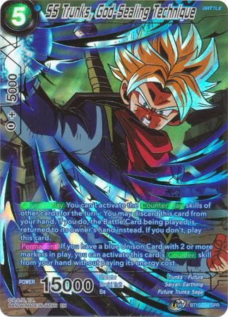 SS Trunks, God-Sealing Technique (SPR) (BT10-044) [Rise of the Unison Warrior 2nd Edition] | Odin's Place