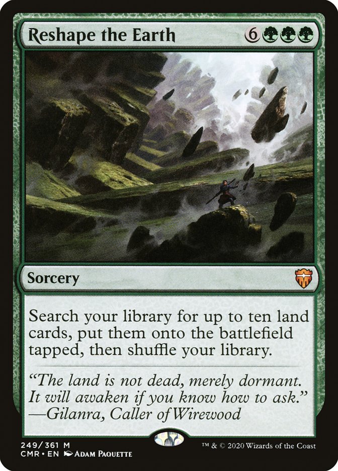 Reshape the Earth [Commander Legends] | Odin's Place