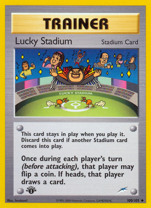 Lucky Stadium (100/105) [Neo Destiny 1st Edition] | Odin's Place