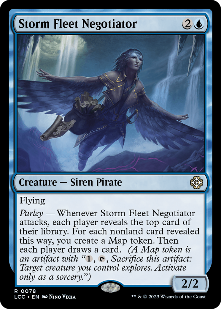 Storm Fleet Negotiator [The Lost Caverns of Ixalan Commander] | Odin's Place