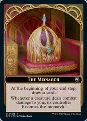Dragon Spirit // The Monarch Double-Sided Token [Dungeons & Dragons: Adventures in the Forgotten Realms Commander Tokens] | Odin's Place