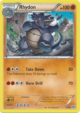 Rhydon (4/30) [XY: Trainer Kit 2 - Latios] | Odin's Place