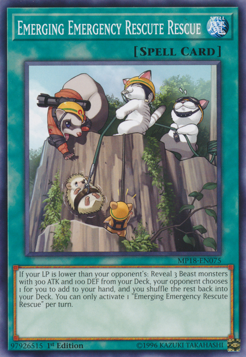 Emerging Emergency Rescute Rescue [MP18-EN075] Common | Odin's Place