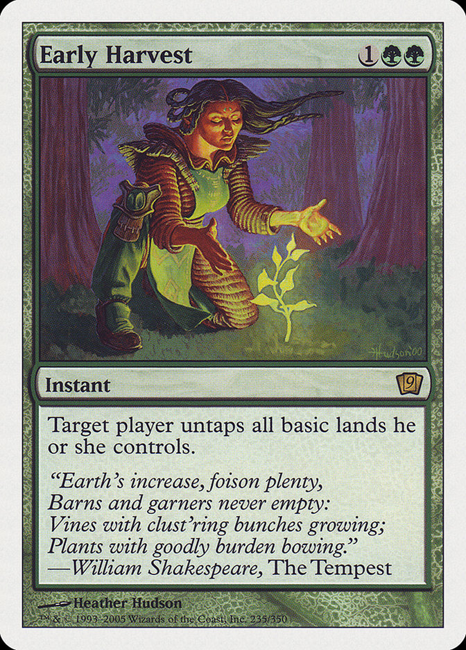 Early Harvest (235) [Ninth Edition] | Odin's Place