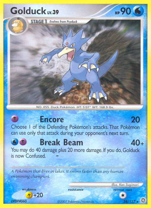 Golduck (28/132) [Diamond & Pearl: Secret Wonders] | Odin's Place