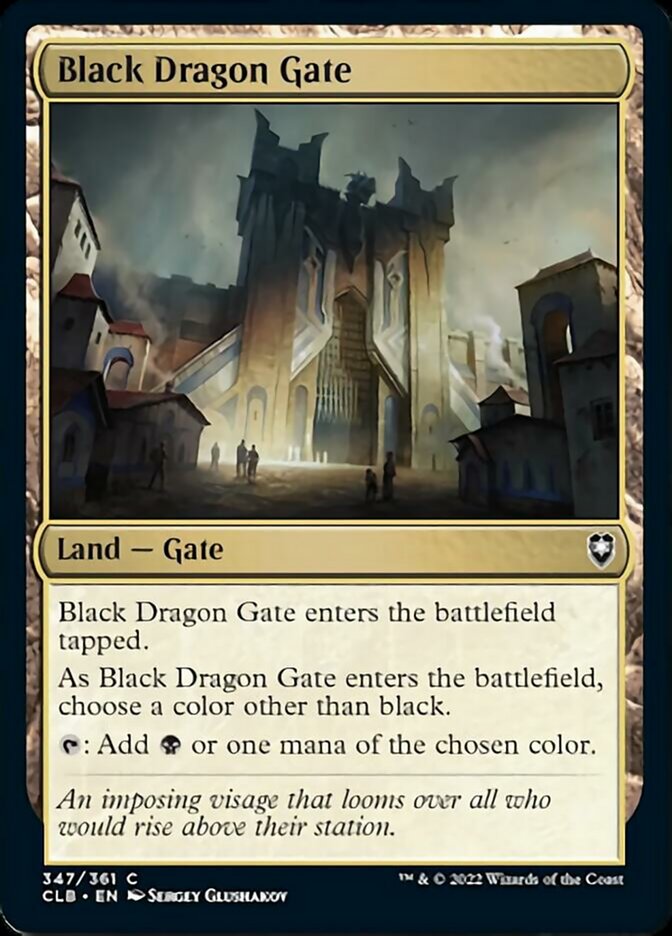 Black Dragon Gate [Commander Legends: Battle for Baldur's Gate] | Odin's Place