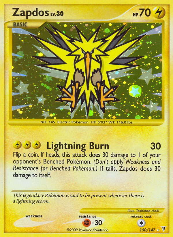 Zapdos (150/147) [Platinum: Supreme Victors] | Odin's Place