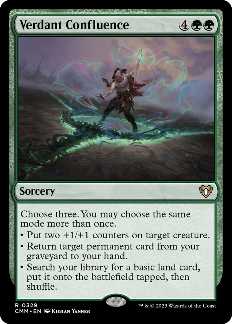 Verdant Confluence [Commander Masters] | Odin's Place