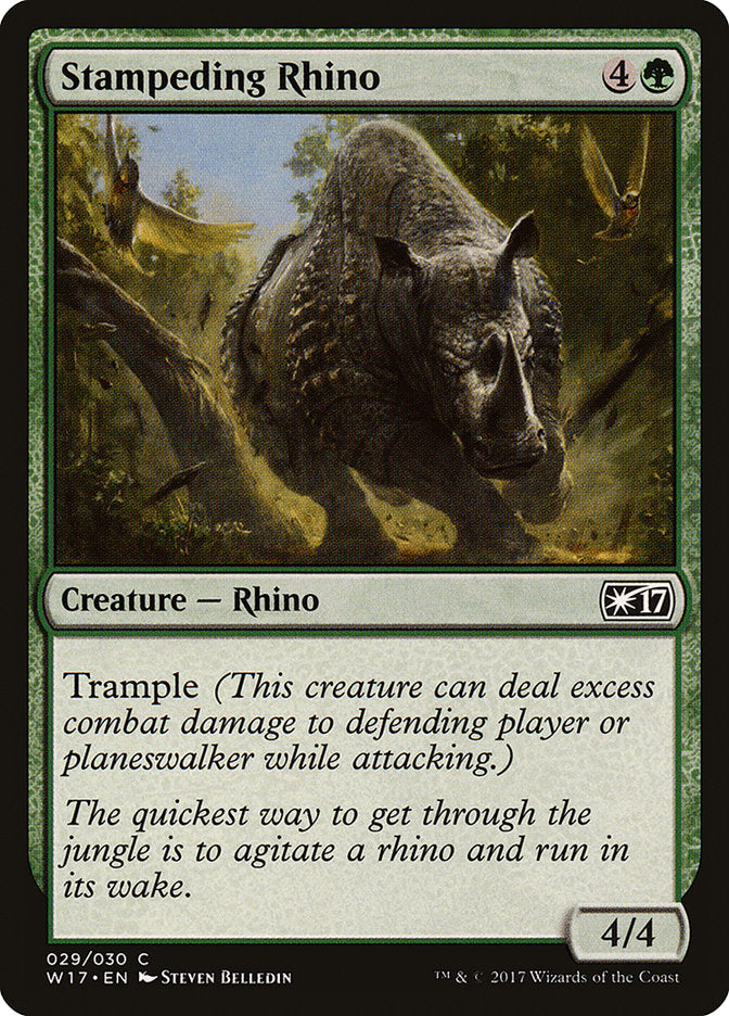 Stampeding Rhino (29) [Welcome Deck 2017] | Odin's Place