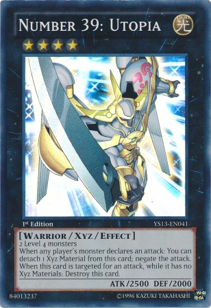 Number 39: Utopia [YS13-EN041] Super Rare | Odin's Place