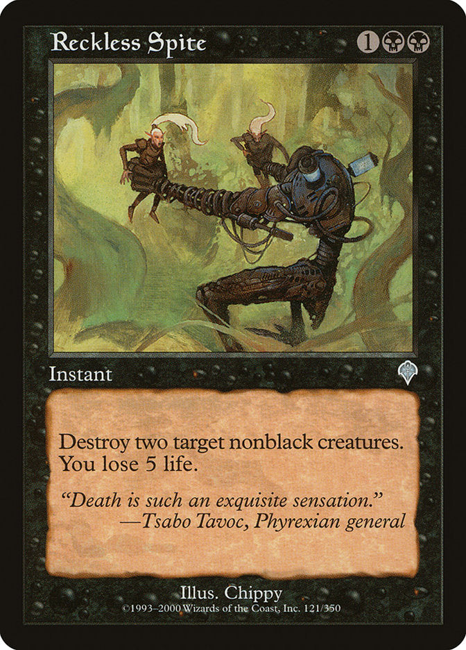 Reckless Spite (121) [Invasion] | Odin's Place