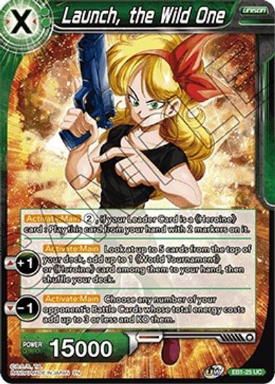 Launch, the Wild One (EB1-25) [Battle Evolution Booster] | Odin's Place