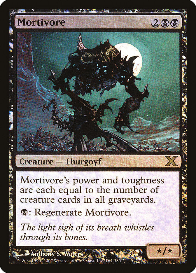 Mortivore (Premium Foil) [Tenth Edition] | Odin's Place