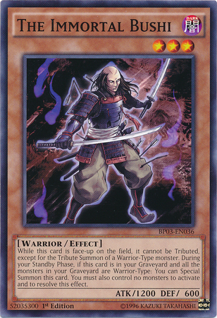 The Immortal Bushi [BP03-EN036] Common | Odin's Place