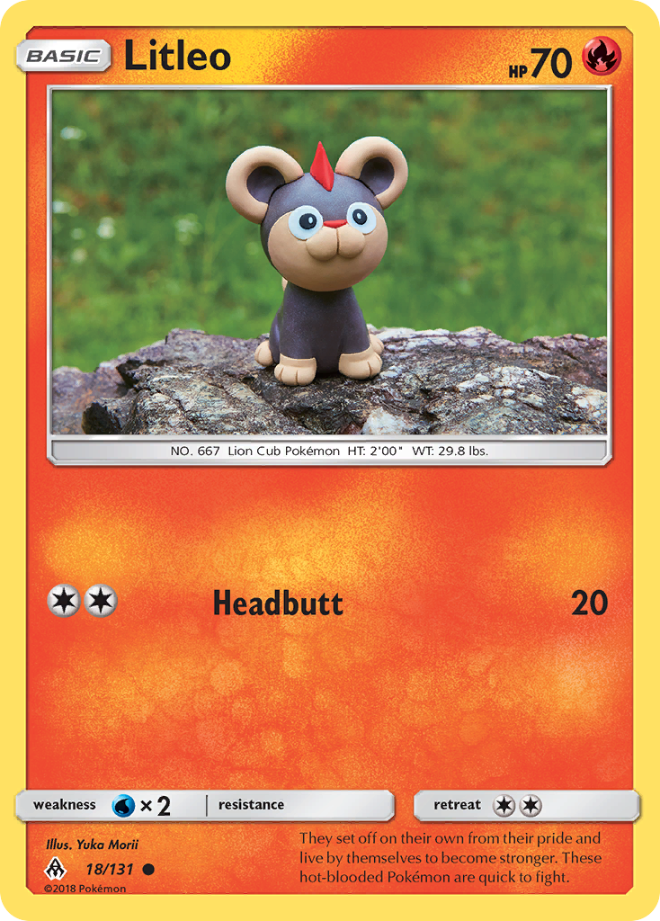 Litleo (18/131) [Sun & Moon: Forbidden Light] | Odin's Place