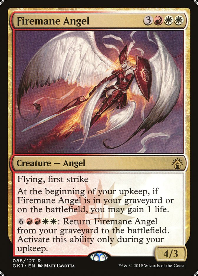 Firemane Angel (88) [Guilds of Ravnica Guild Kit] | Odin's Place
