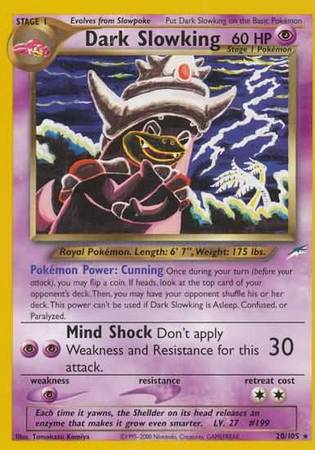 Dark Slowking (20/105) [Neo Destiny Unlimited] | Odin's Place