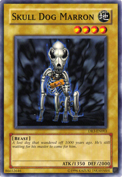 Skull Dog Marron [DR3-EN003] Common | Odin's Place