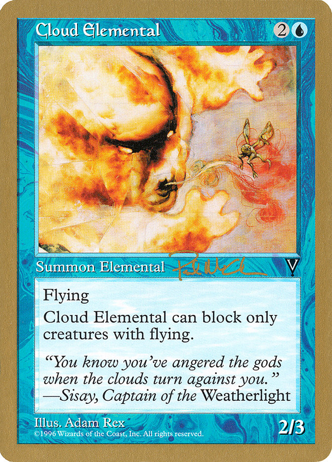 Cloud Elemental (Paul McCabe) [World Championship Decks 1997] | Odin's Place