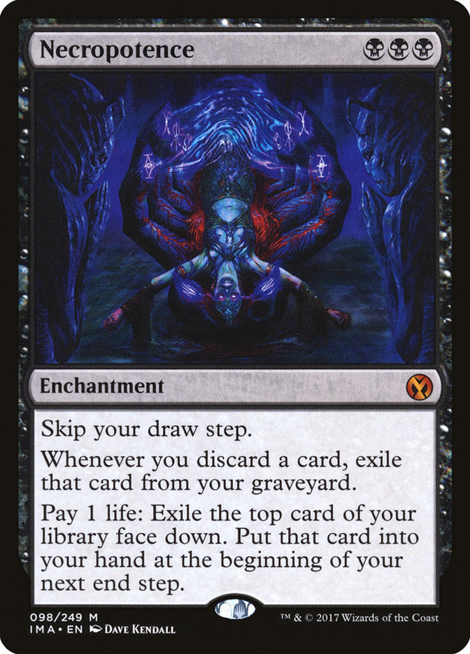 Necropotence (98) [Iconic Masters] | Odin's Place