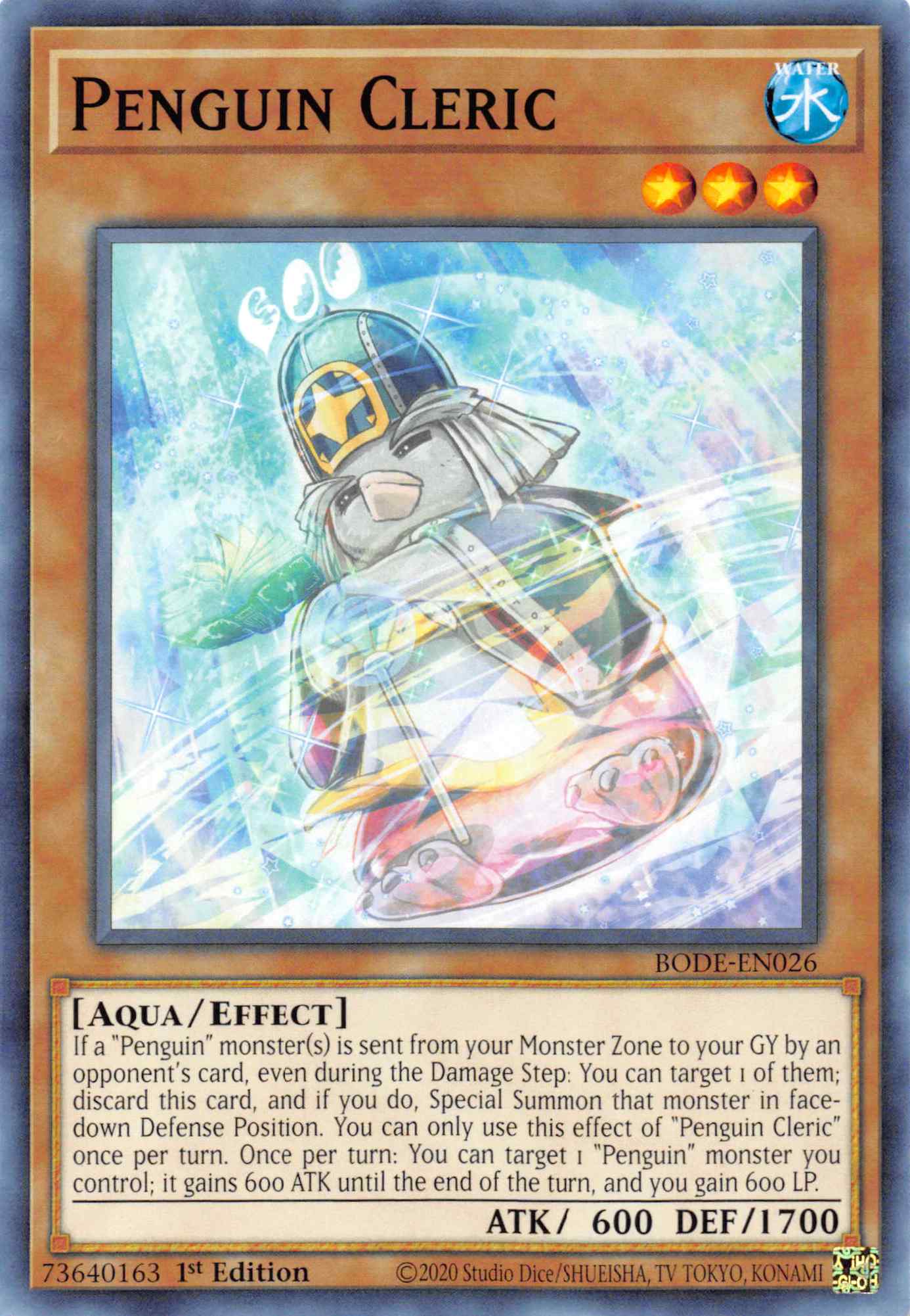 Penguin Cleric [BODE-EN026] Common | Odin's Place