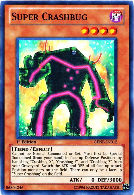 Super Crashbug [GENF-EN012] Super Rare | Odin's Place