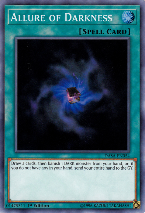 Allure of Darkness [DASA-EN054] Super Rare | Odin's Place