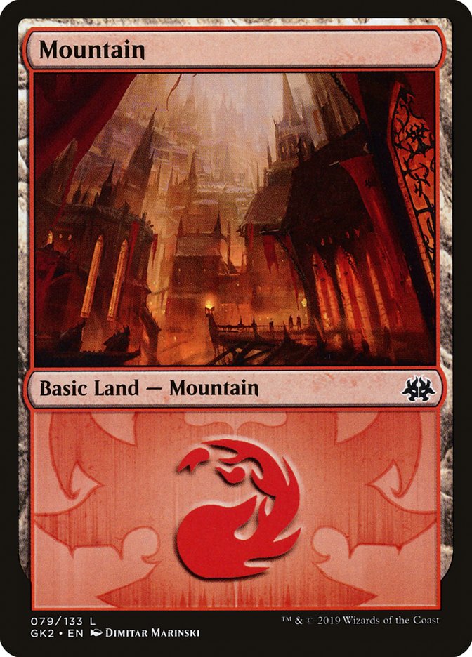 Mountain (79) [Ravnica Allegiance Guild Kit] | Odin's Place