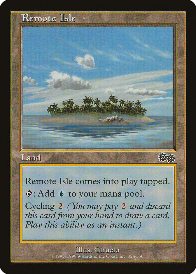 Remote Isle (324) [Urza's Saga] | Odin's Place