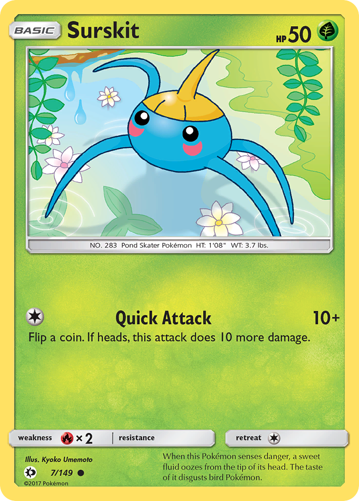 Surskit (7/149) [Sun & Moon: Base Set] | Odin's Place