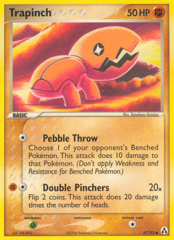 Trapinch (67/92) [EX: Legend Maker] | Odin's Place