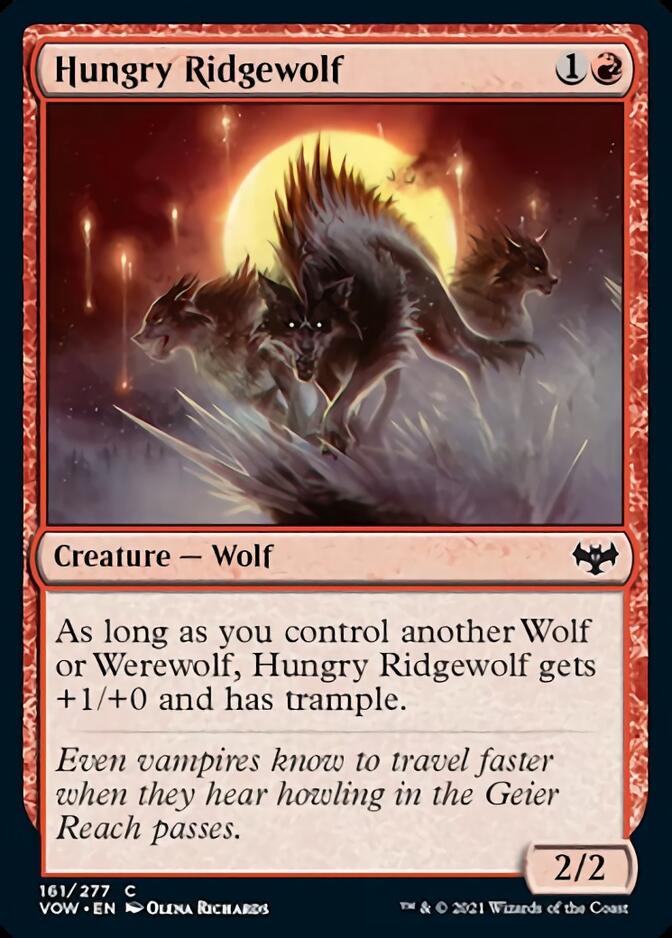 Hungry Ridgewolf [Innistrad: Crimson Vow] | Odin's Place