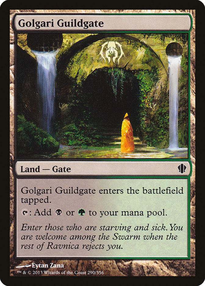 Golgari Guildgate (290) [Commander 2013] | Odin's Place