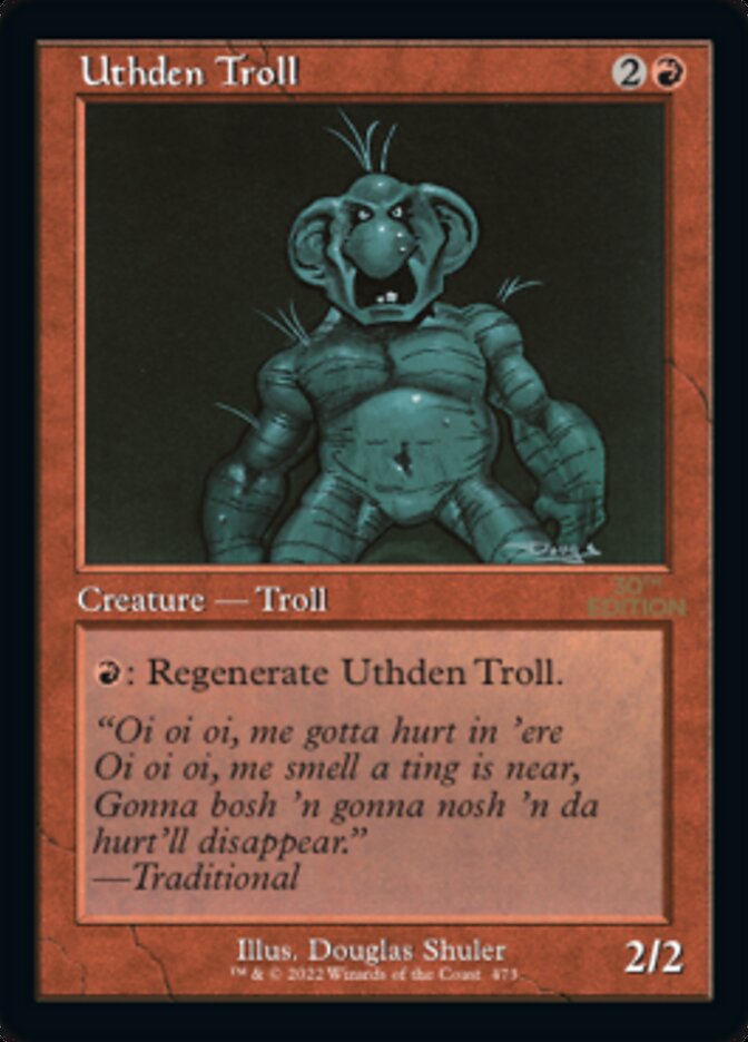 Uthden Troll (Retro) [30th Anniversary Edition] | Odin's Place