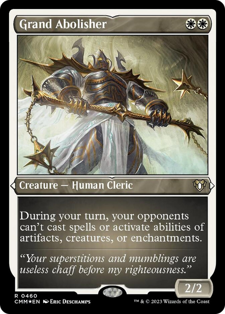 Grand Abolisher (Foil Etched) [Commander Masters] | Odin's Place