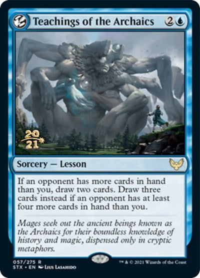 Teachings of the Archaics [Strixhaven: School of Mages Prerelease Promos] | Odin's Place