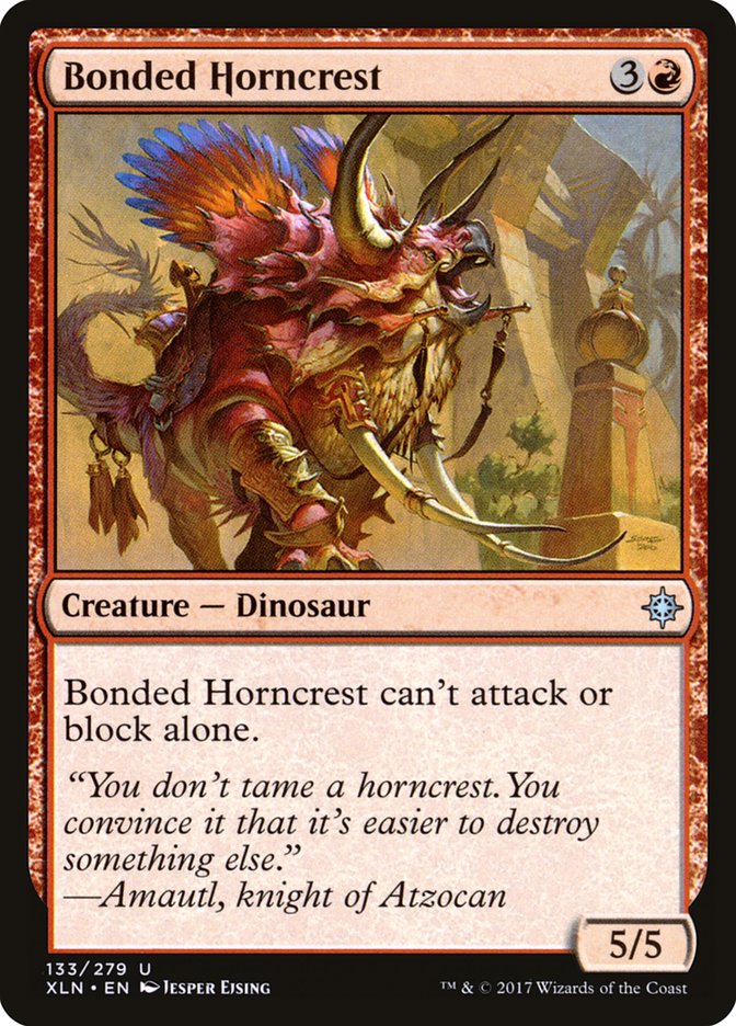 Bonded Horncrest (133) [Ixalan] | Odin's Place