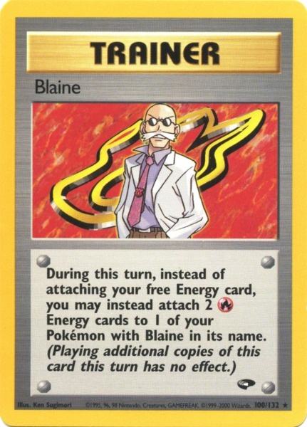 Blaine (100/132) [Gym Challenge Unlimited] | Odin's Place