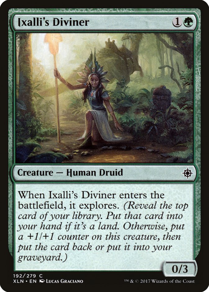 Ixalli's Diviner (192) [Ixalan] | Odin's Place