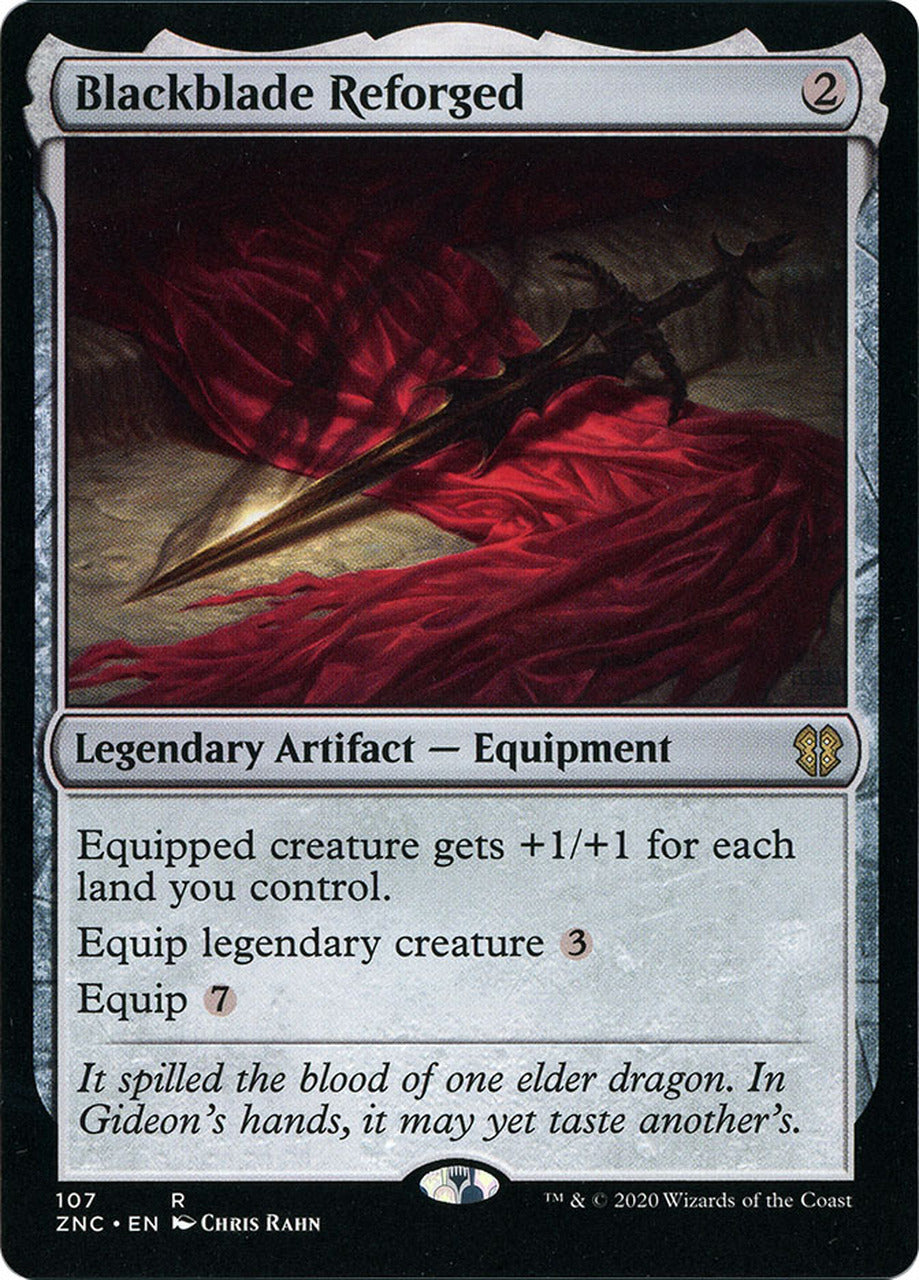 Blackblade Reforged [Zendikar Rising Commander] | Odin's Place