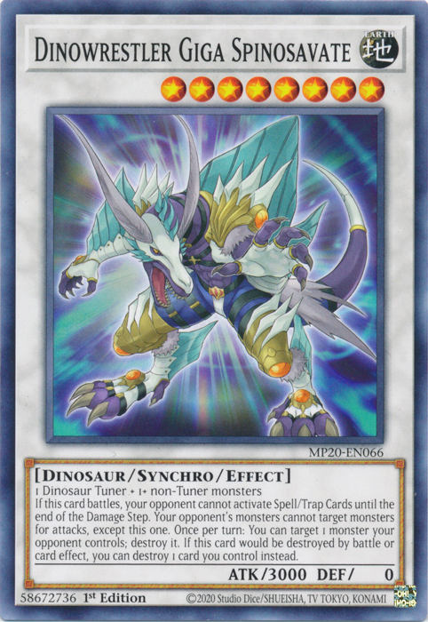 Dinowrestler Giga Spinosavate [MP20-EN066] Common | Odin's Place