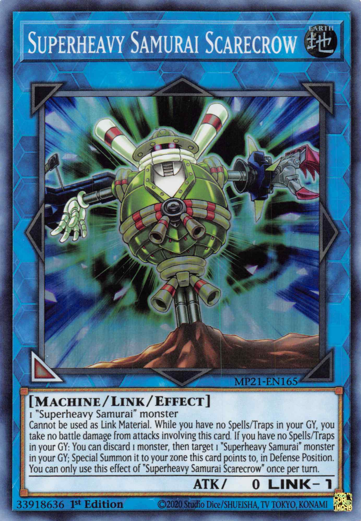 Superheavy Samurai Scarecrow [MP21-EN165] Super Rare | Odin's Place