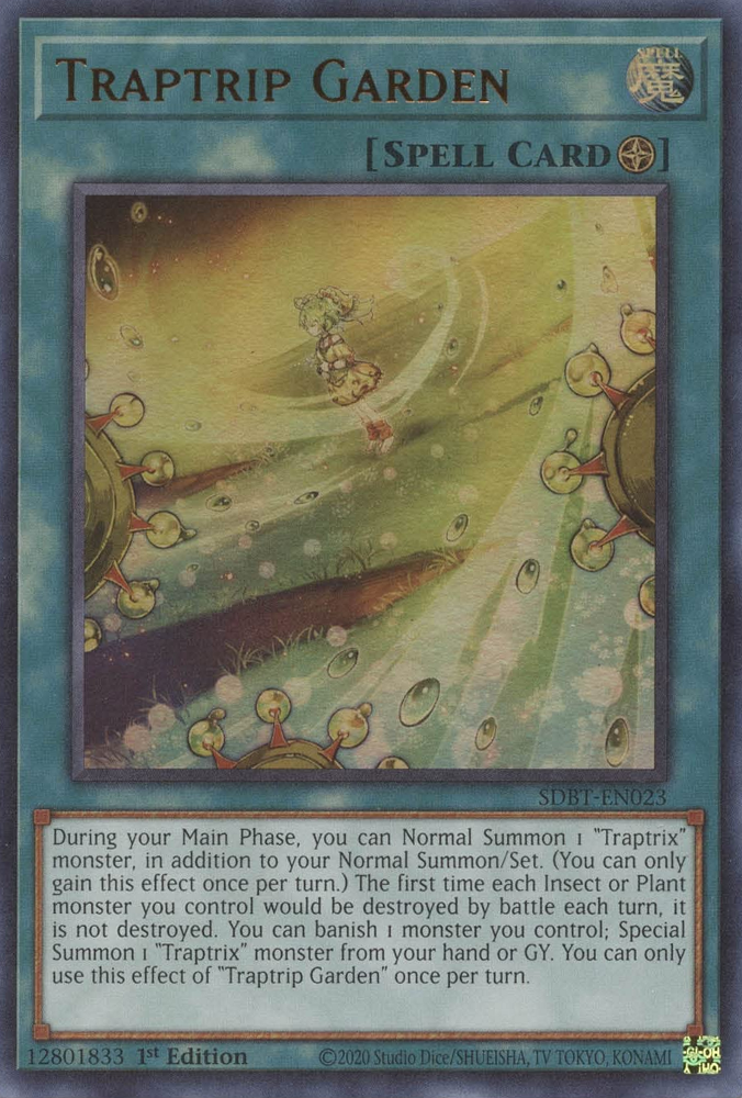 Traptrip Garden [SDBT-EN023] Ultra Rare | Odin's Place