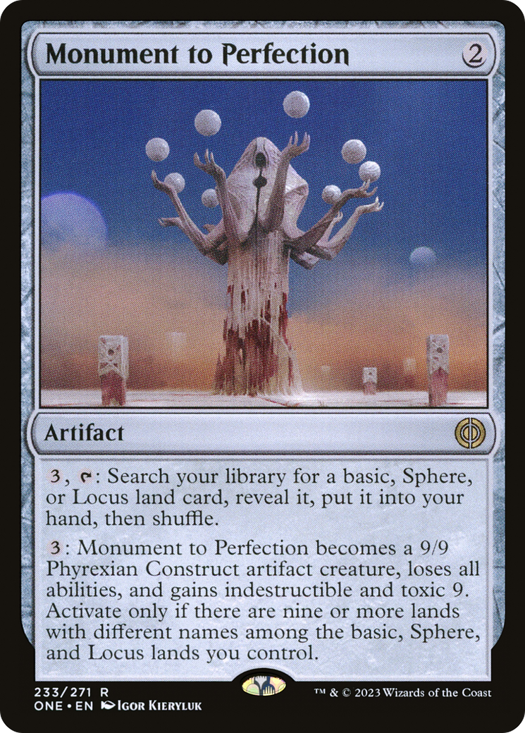 Monument to Perfection [Phyrexia: All Will Be One] | Odin's Place