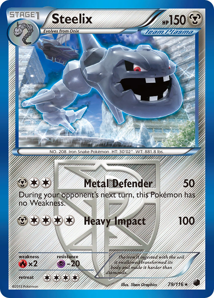 Steelix (79/116) [Black & White: Plasma Freeze] | Odin's Place