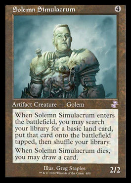 Solemn Simulacrum (Timeshifted) [Time Spiral Remastered] | Odin's Place